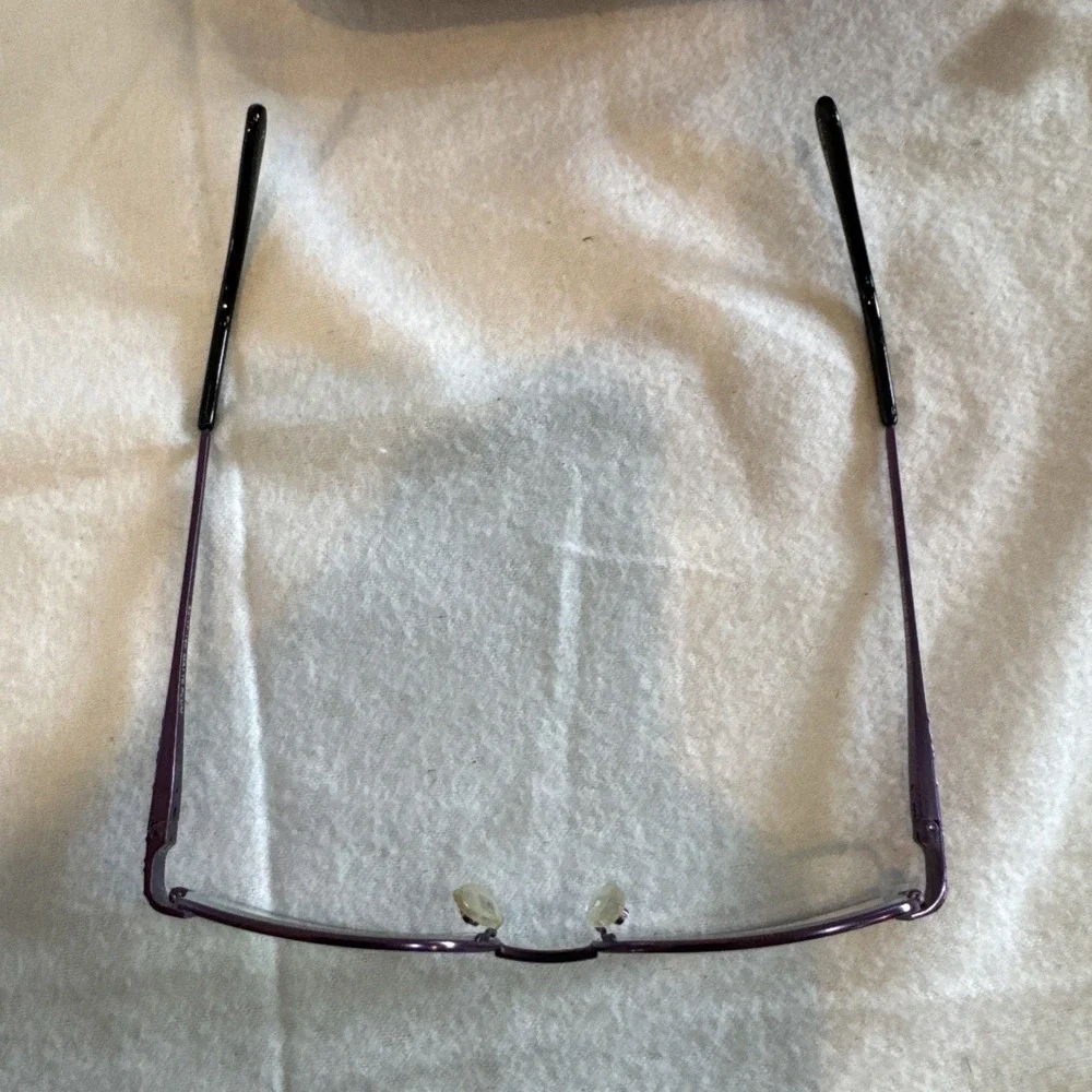 Genevieve‎ Eyeglasses PARIS MODERN MELANIE Matte Plum 53-17-140  Frames ONLY